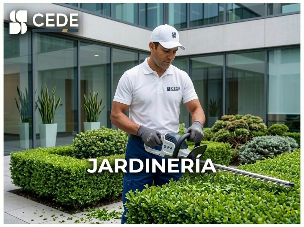 Servicio de jardinería y mantenimiento de áreas verdes para empresas en Ciudad de México por CEDE Facility Services